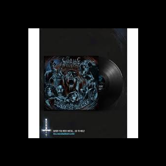 CARDIAC ARREST Vortex Of Violence LP BLACK , PRE-ORDER [VINYL 12"]